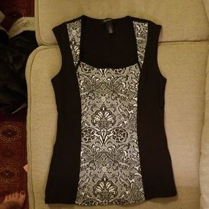 White House Black Market Structured Top